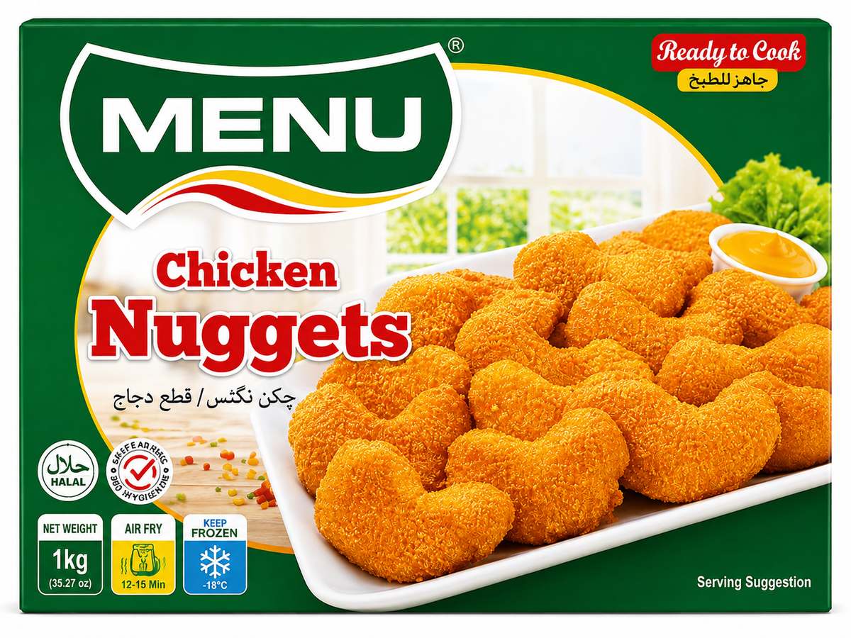 Menu Chicken Nuggets 1000g