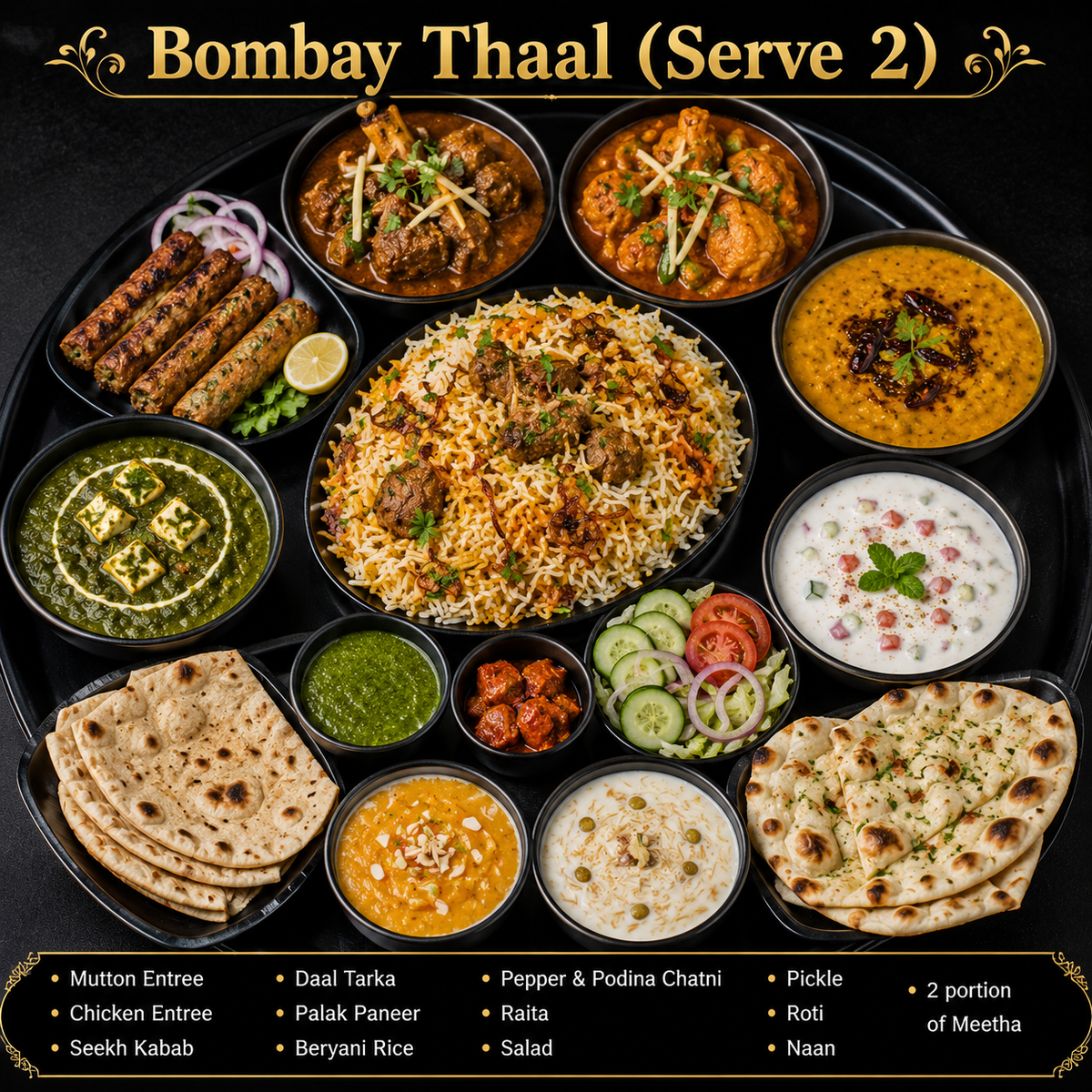 Bombay Thaal (Serve 2)