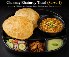 Channay Bhaturay Thaal (Serve 1)