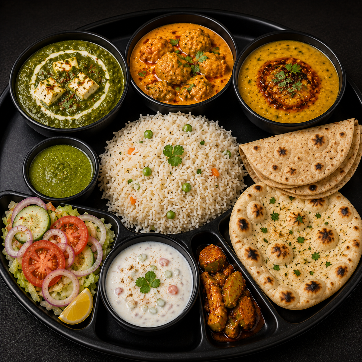 Veg Thaal (Serve 1)
