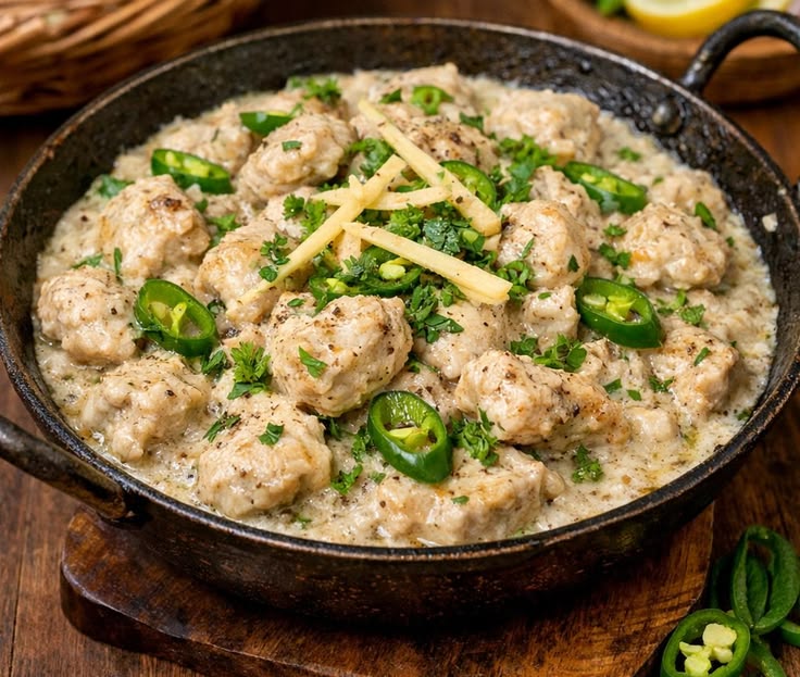 Chicken White Karahi