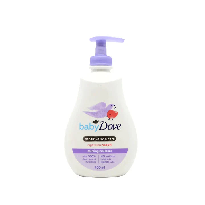 DOVE UK BABY LOTION 400ML CALMING MOISTURE NIGHT TIME