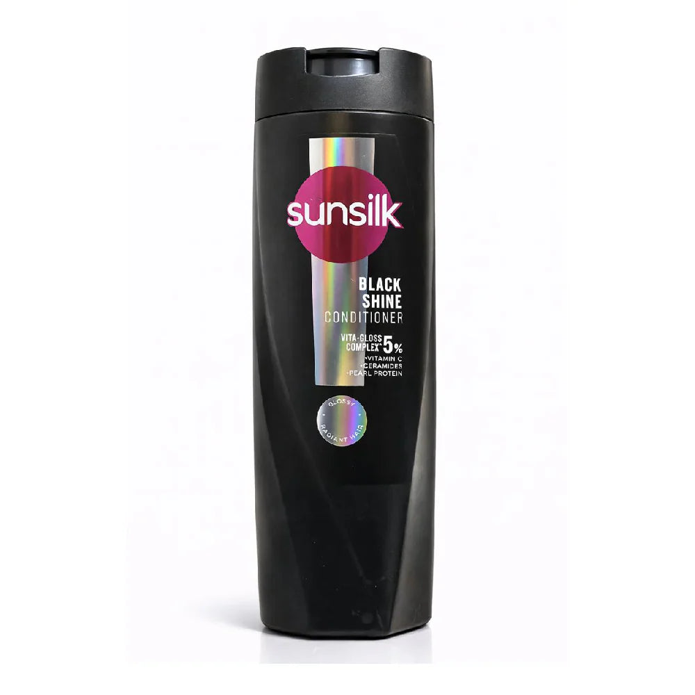 SUNSILK CONDITIONER BLACK SHINE 180 ML