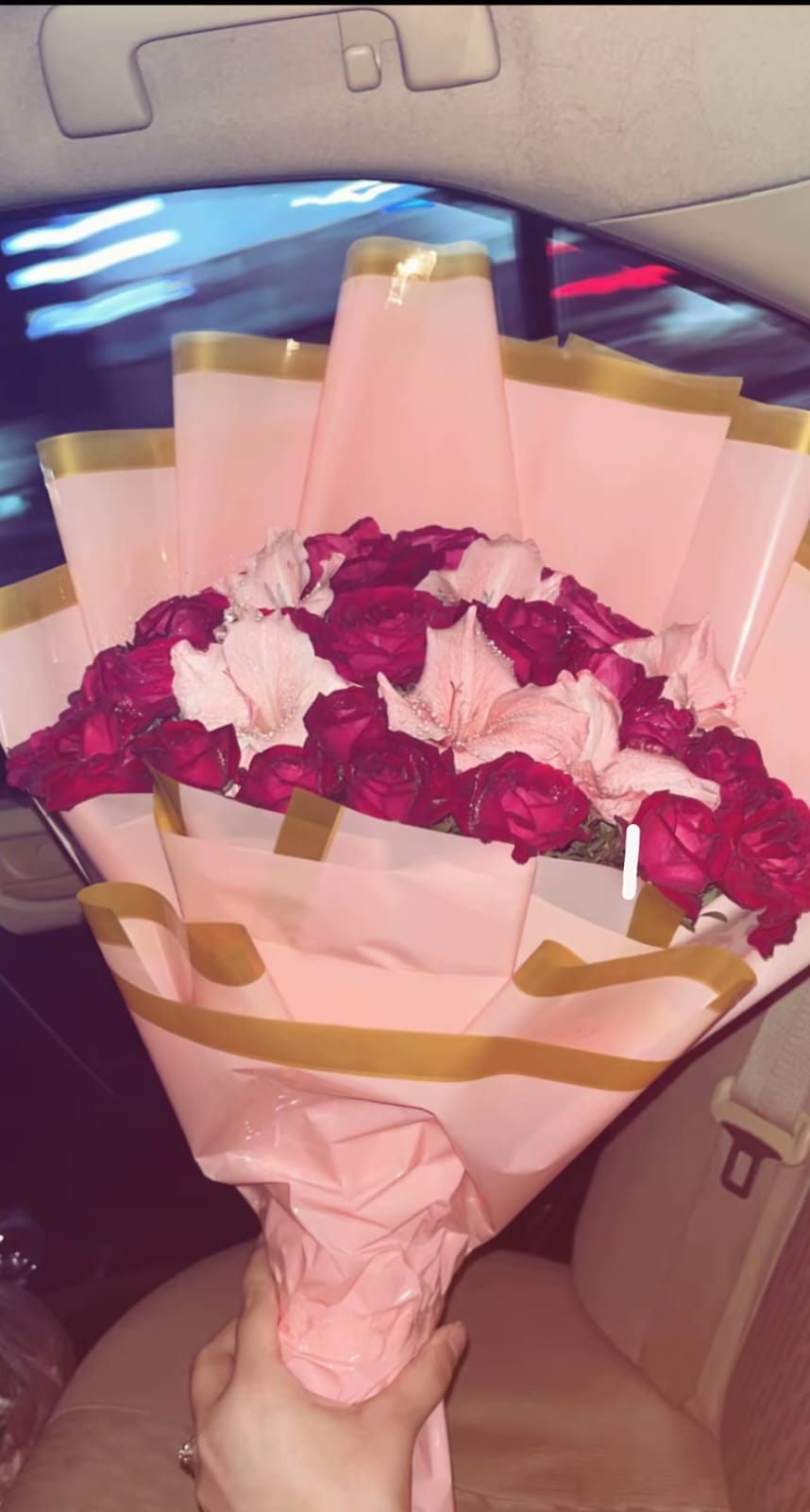 Pink & Red Rose Bouquet