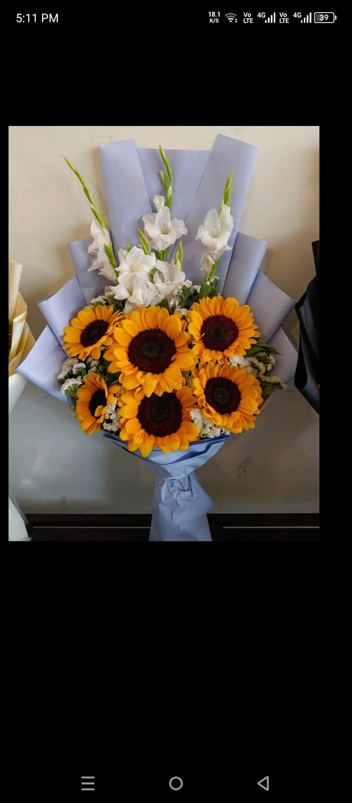White & Yellow Rose Bouquet