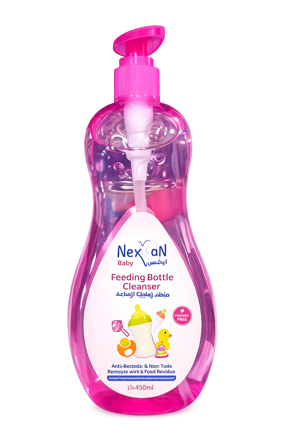 Nexton Feeding Bottle Liquid Soap 750 ml