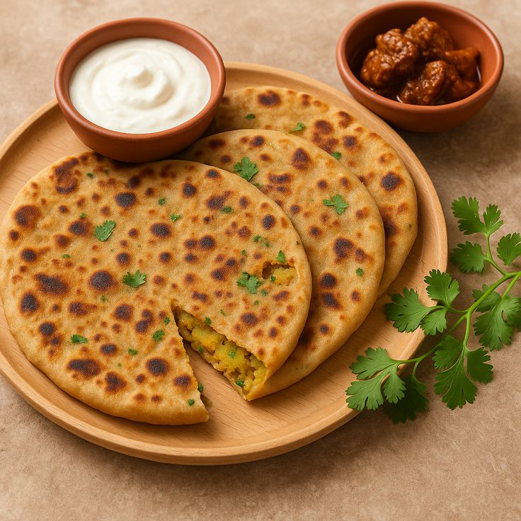 Doubl Aloo Naan