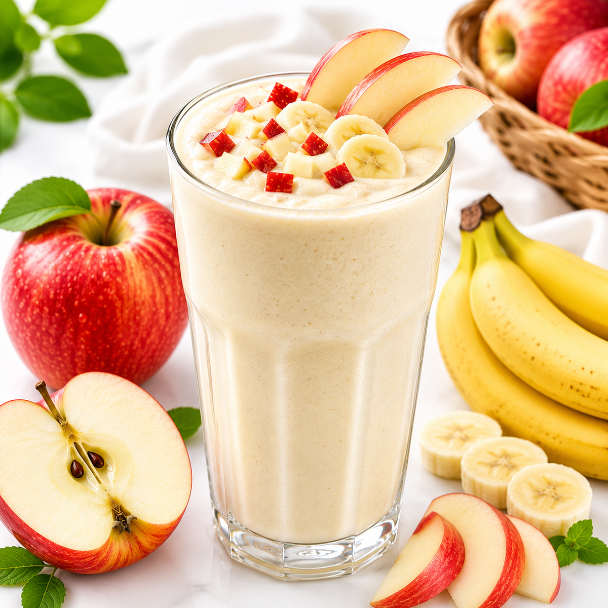 Apple + Banana Shake