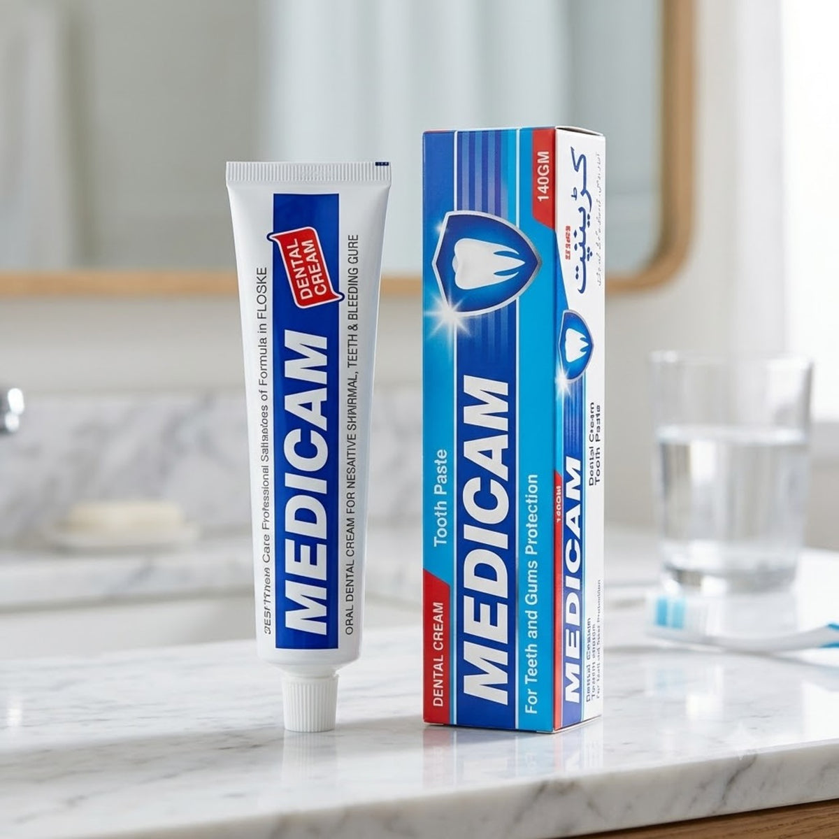 Medicam - Dental Cream - Tooth Paste - 140GM