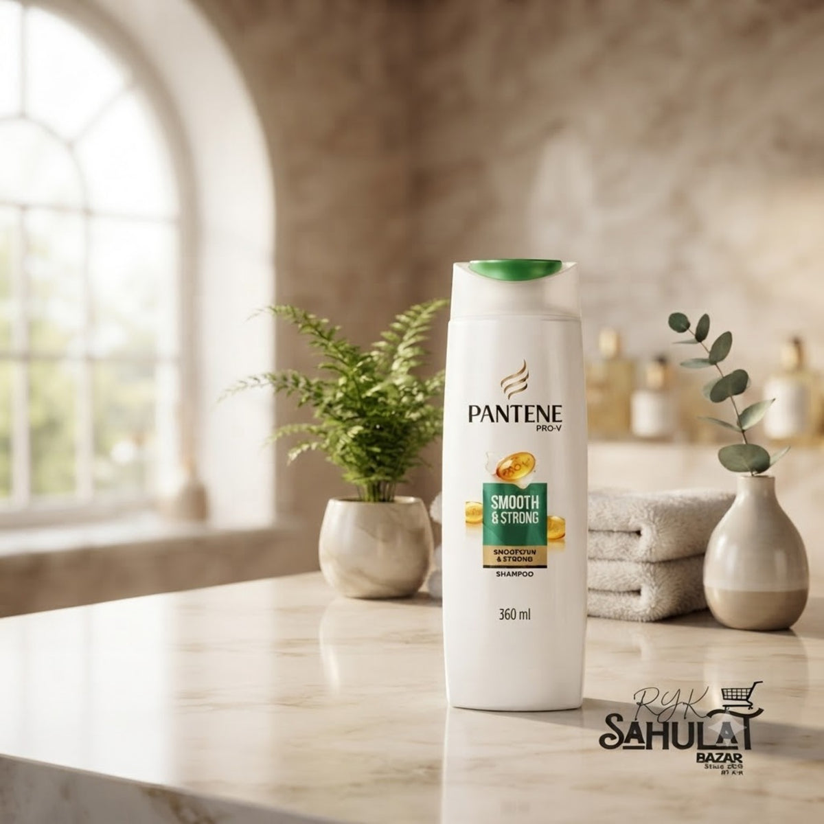PANTENE SHAMPOO SMOOTH & STRONG 360 ML