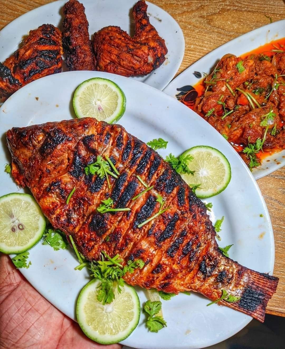 Fish Bar.B.Q  / Fish Fried