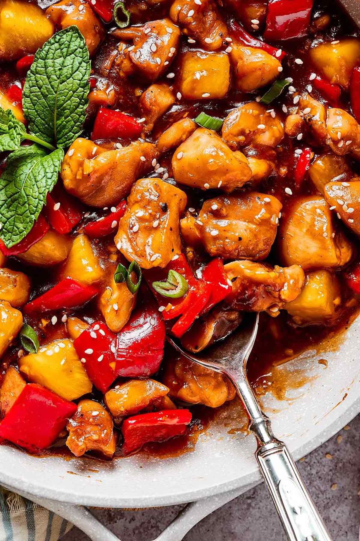 Chicken Chery Pineapple