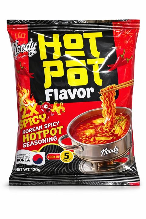 NOODY KOREAN HOT POT FLAVOUR 2X SPICY RED