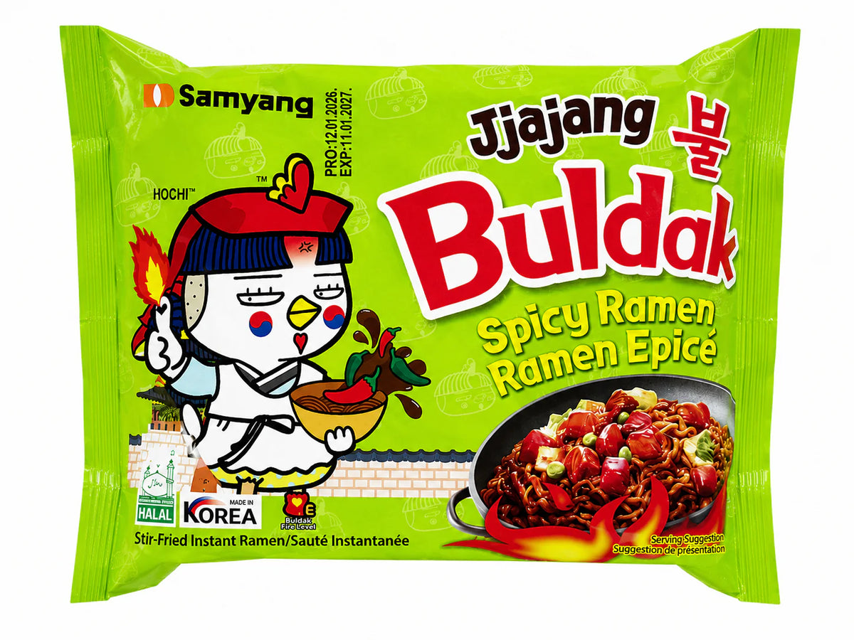Samyang Jjajang Hot Chicken Flavor Noodles 140g
