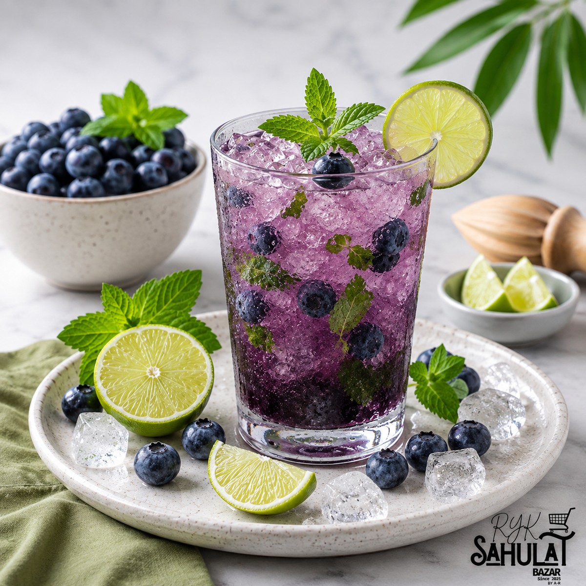 Blueberry Margarita Drink