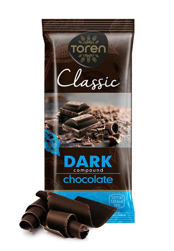 TOREN CLASSIC DARK COMPOUND CHOCOLATE 45GM