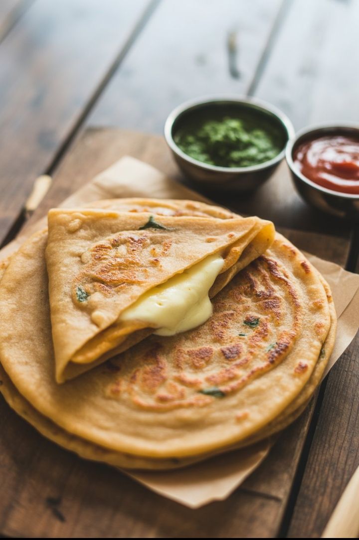 Aloo Cheese paratha