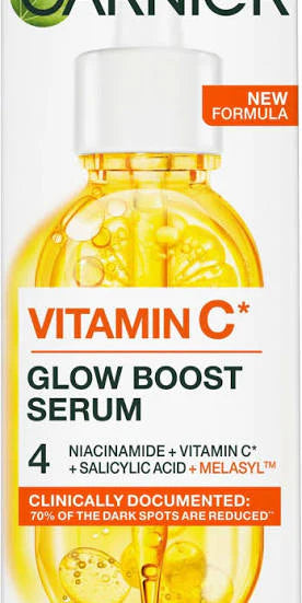 GARNIER VITAMIN C GLOW BOOST SERUM 30ML