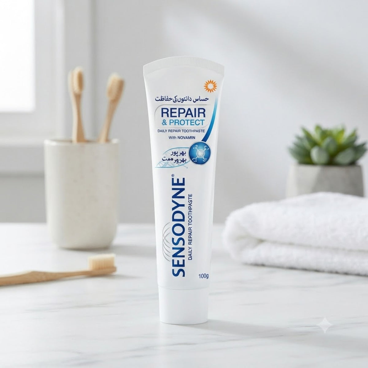 sensodyne toothpaste repair & protect 100g