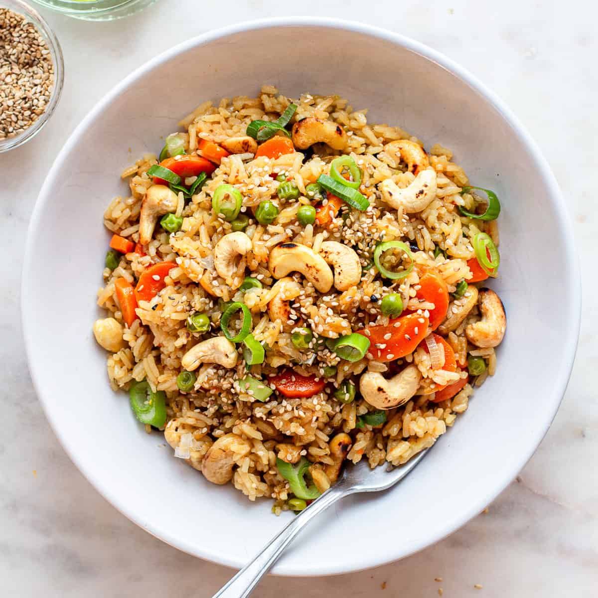 Cashewnut with Fried Rice ( One Person )