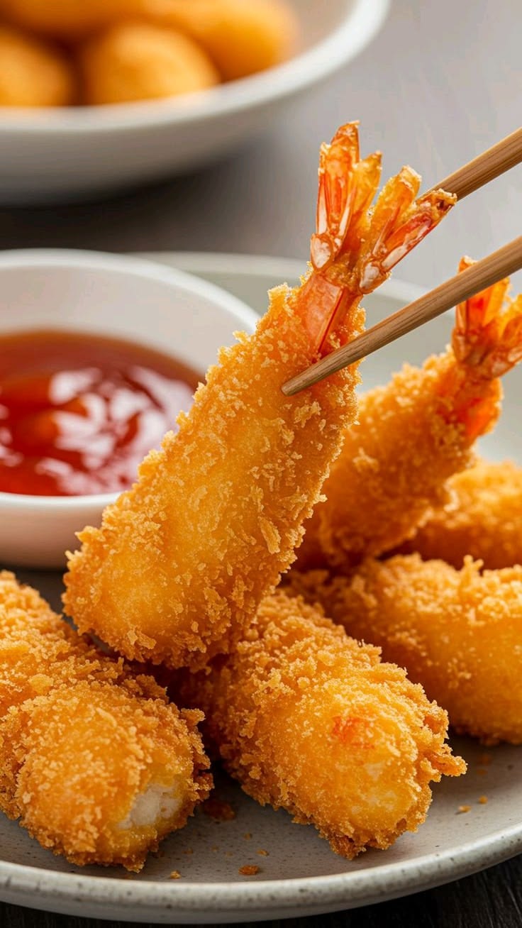 Tempura Fried Prawns ( 6 Pc )