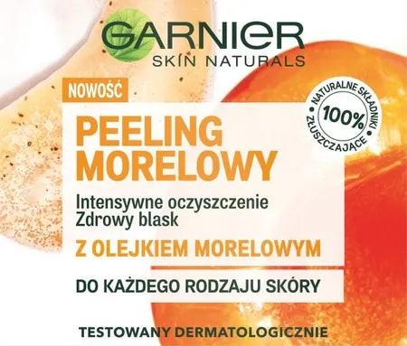 Garnier Skin Naturals scrub apricot for all skin types 50ml