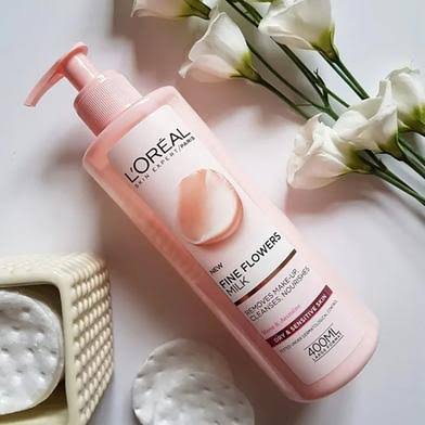 LOREAL FINE FLOWERS MILK DRY AND SENSETIVE SKIN 400 ML