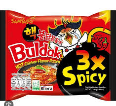 SAMYANG BULDAK HOT CHICKEN RAMEN 3X SPICY 140GM