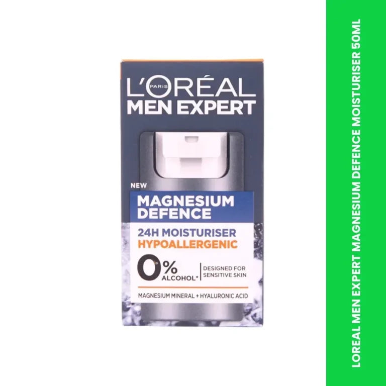 LOREAL MEN EXPERT MAGNESIUM DEFENCE MOISTURISER 50ML