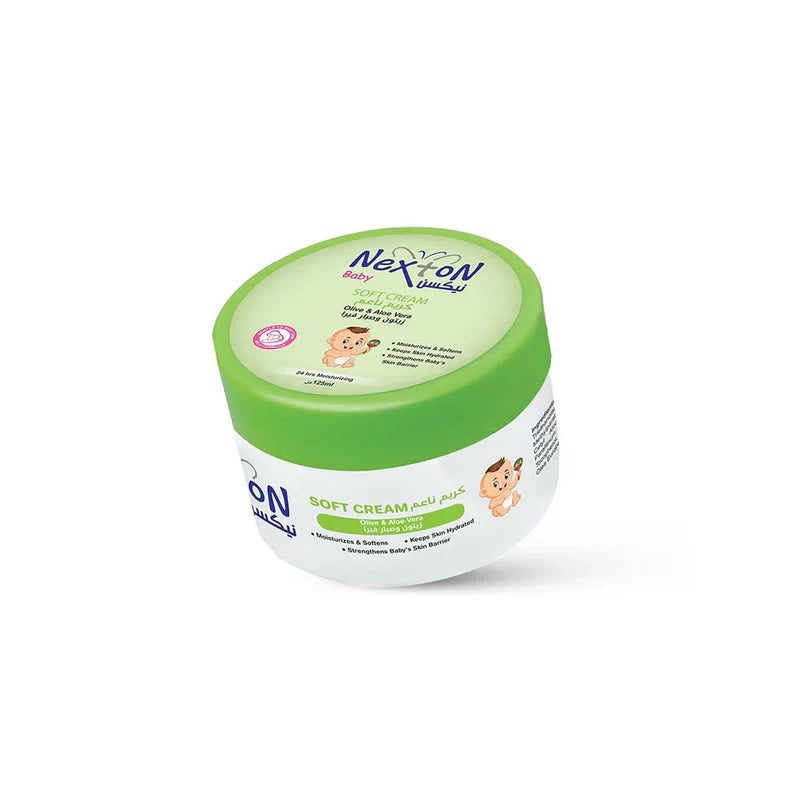 Nexton Baby Soft Cream Olive And Aloe Vera 125 ml