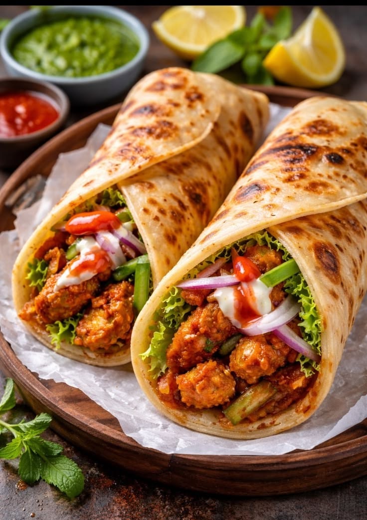 Special BBQ Mayo Wrap