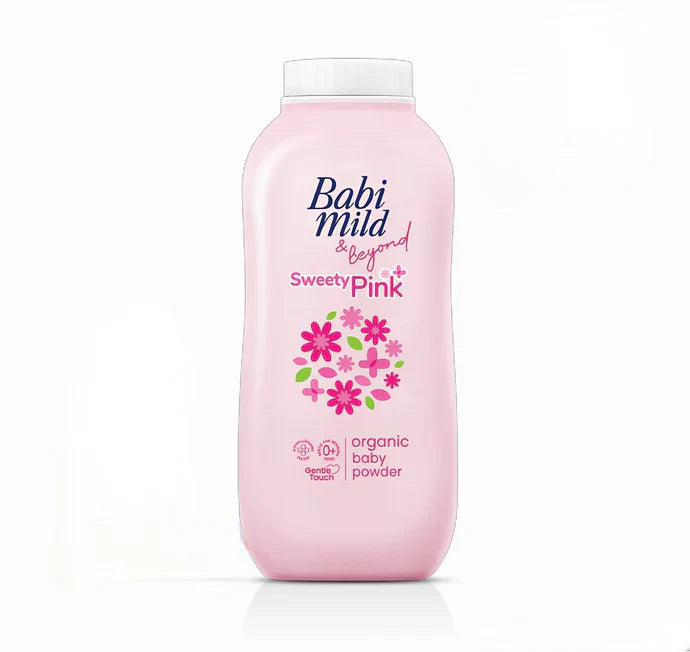 Baby Mild & Beyond Sweety Pink Organic Baby Powder 160 g
