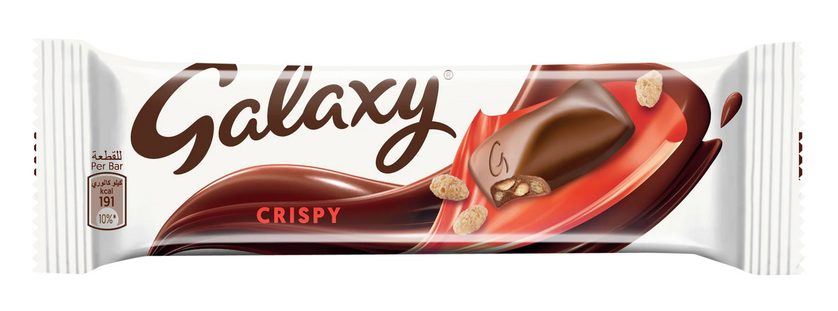 Galaxy Crispy Milk Chocolate Bar 36g