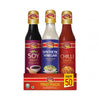 Bake Parlor Vinegar, Chilli, Soya Sauce 300 ml Trio Pack